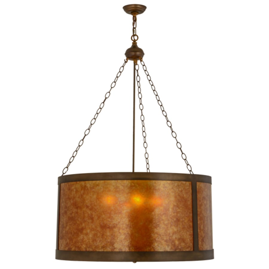 Meyda Tiffany Craftsman 4 Light 32" Wide Suspension Pendant