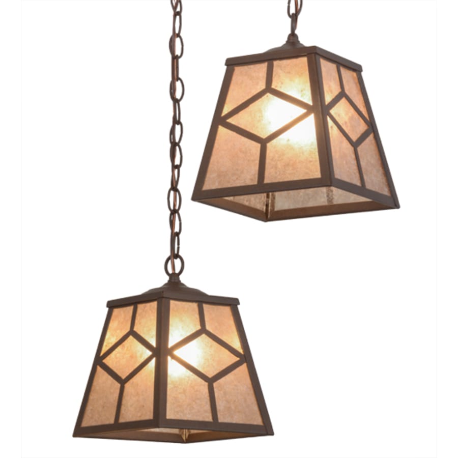 Meyda Tiffany Craftsman 6 Light 32" Wide Multi Light Pendant