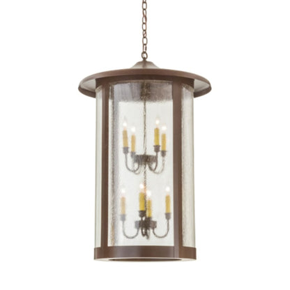 Meyda Tiffany Prime 8 Light 24" Wide Taper Candle Pendant