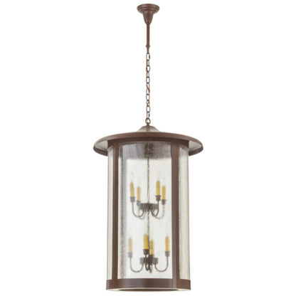 Meyda Tiffany Prime 8 Light 24" Wide Taper Candle Pendant