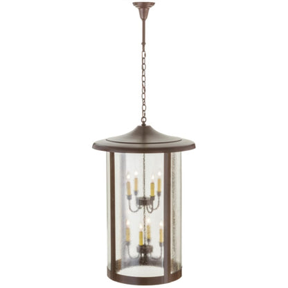 Meyda Tiffany Prime 8 Light 24" Wide Taper Candle Pendant