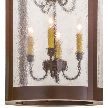 Meyda Tiffany Prime 8 Light 24" Wide Taper Candle Pendant