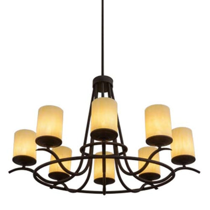 Meyda Tiffany Octavia 8 Light 34" Wide Ring Chandelier
