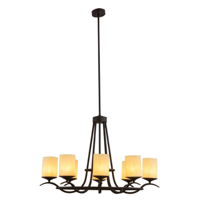Meyda Tiffany Octavia 8 Light 34" Wide Ring Chandelier