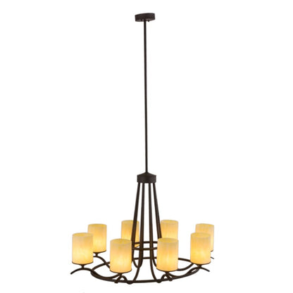Meyda Tiffany Octavia 8 Light 34" Wide Ring Chandelier