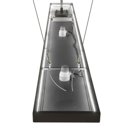 Meyda Tiffany Faisceau 108" Wide Suspension Linear Pendant