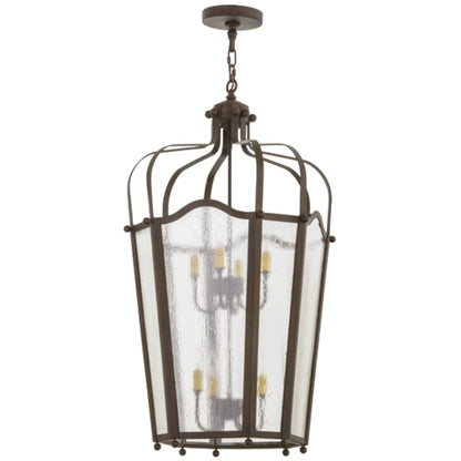 Meyda Tiffany Citadel 8 Light 22" Wide Taper Candle Pendant