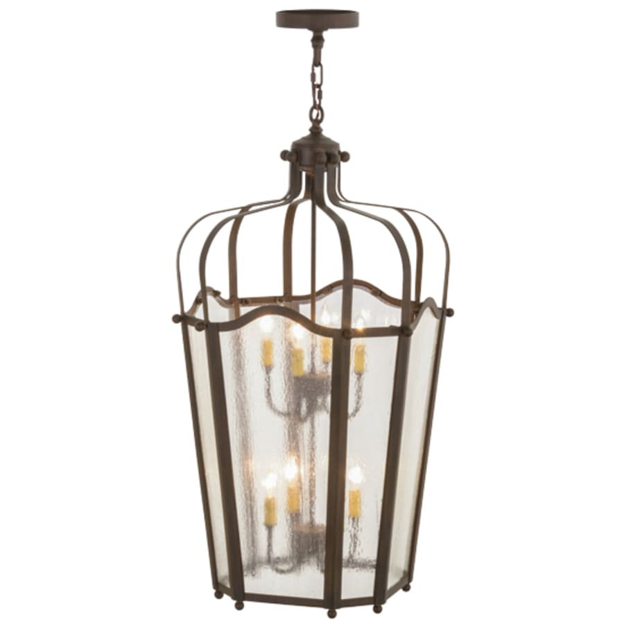 Meyda Tiffany Citadel 8 Light 22" Wide Taper Candle Pendant