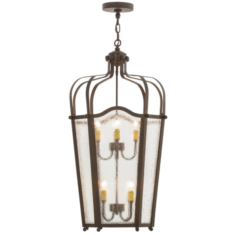 Meyda Tiffany Citadel 8 Light 22" Wide Taper Candle Pendant