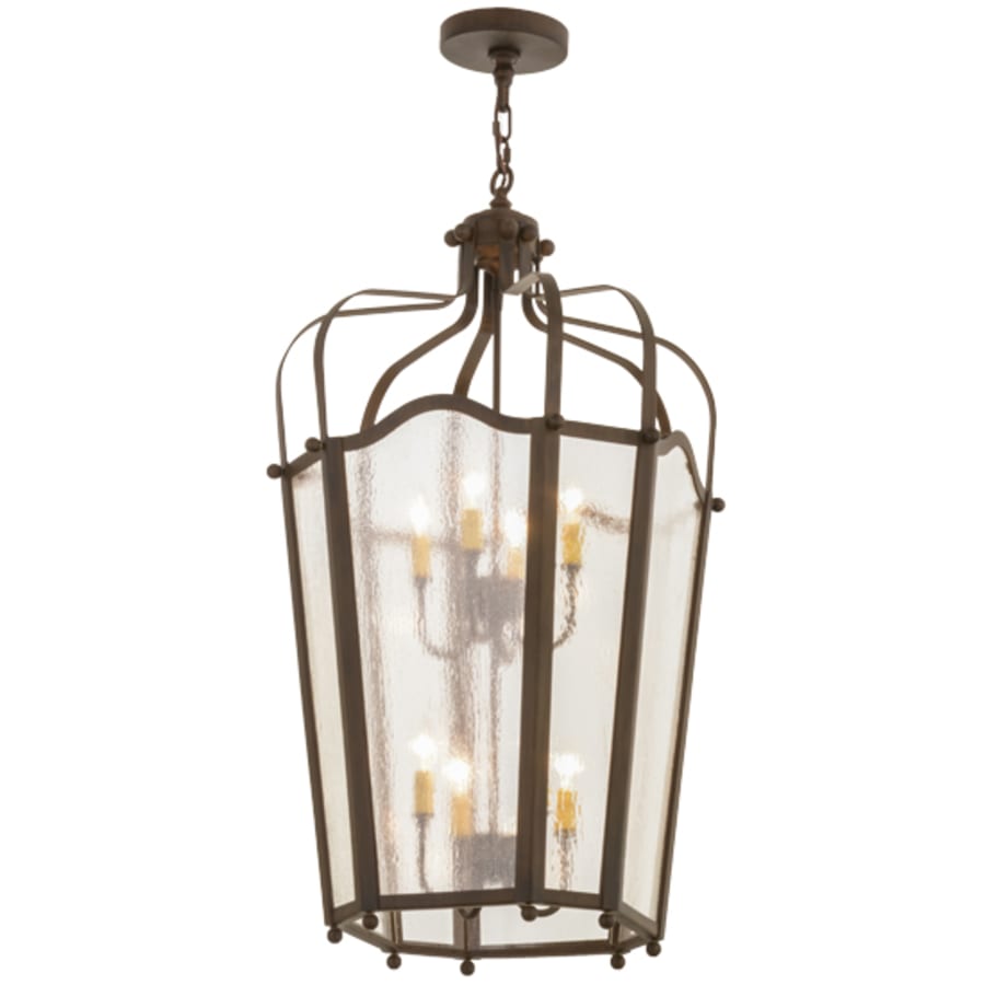 Meyda Tiffany Citadel 8 Light 22" Wide Taper Candle Pendant