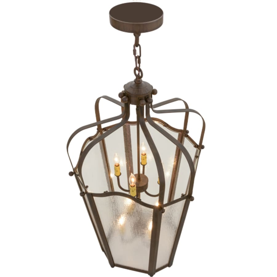 Meyda Tiffany Citadel 8 Light 22" Wide Taper Candle Pendant