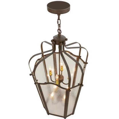 Meyda Tiffany Citadel 8 Light 22" Wide Taper Candle Pendant