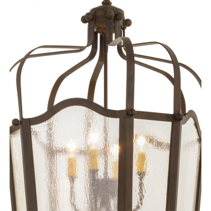 Meyda Tiffany Citadel 8 Light 22" Wide Taper Candle Pendant