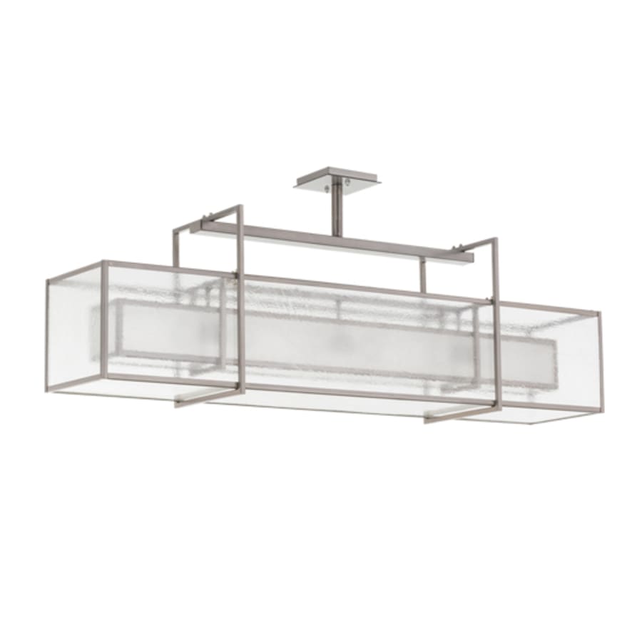 Meyda Tiffany Nelson 6 Light 54" Wide Linear Pendant