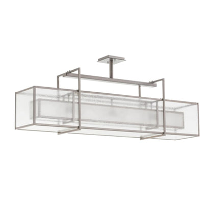 Meyda Tiffany Nelson 6 Light 54" Wide Linear Pendant