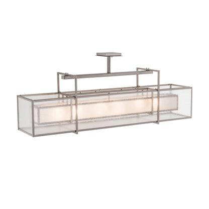 Meyda Tiffany Nelson 6 Light 54" Wide Linear Pendant