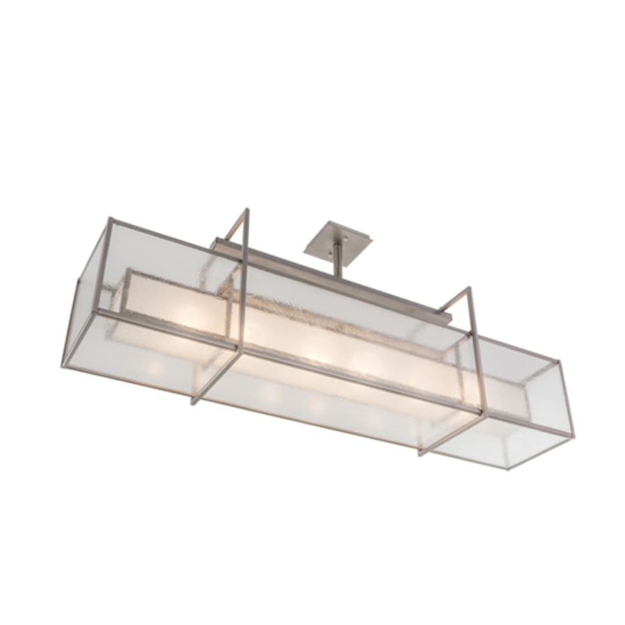 Meyda Tiffany Nelson 6 Light 54" Wide Linear Pendant