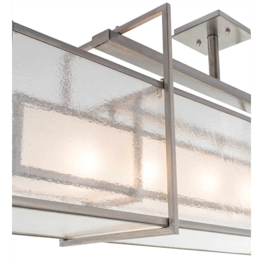 Meyda Tiffany Nelson 6 Light 54" Wide Linear Pendant