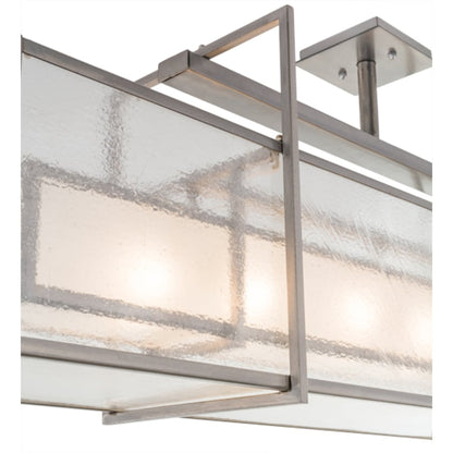 Meyda Tiffany Nelson 6 Light 54" Wide Linear Pendant