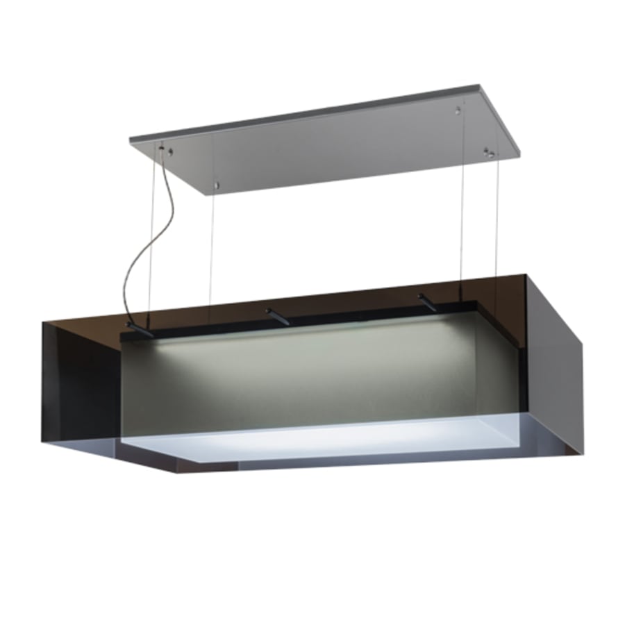Meyda Tiffany Quadrato Shadow Box 48" Wide Suspension Linear Pendant