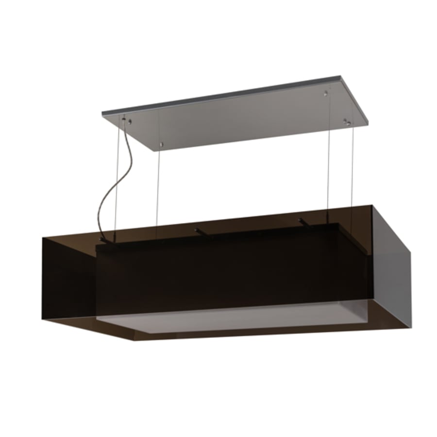 Meyda Tiffany Quadrato Shadow Box 48" Wide Suspension Linear Pendant