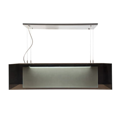 Meyda Tiffany Quadrato Shadow Box 48" Wide Suspension Linear Pendant