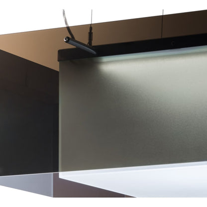 Meyda Tiffany Quadrato Shadow Box 48" Wide Suspension Linear Pendant