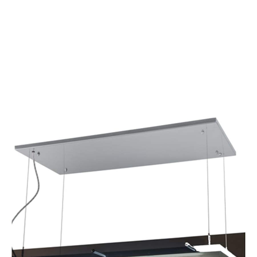 Meyda Tiffany Quadrato Shadow Box 48" Wide Suspension Linear Pendant