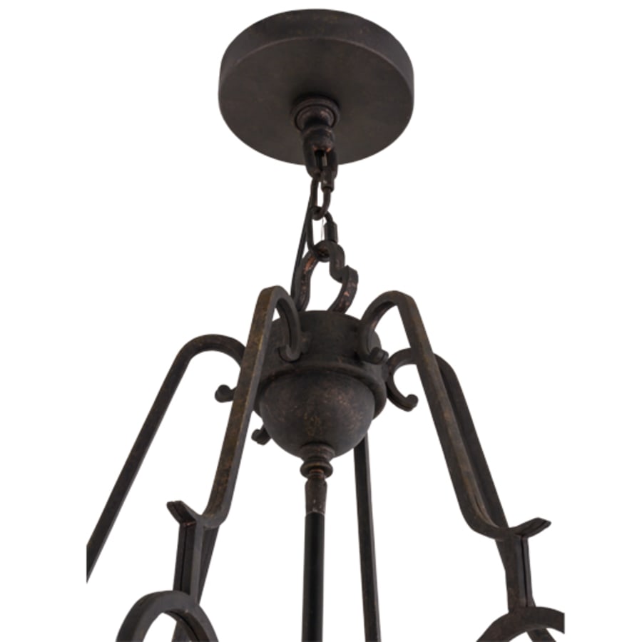 Meyda Tiffany Dubrek 12 Light 33" Wide Taper Candle Pendant