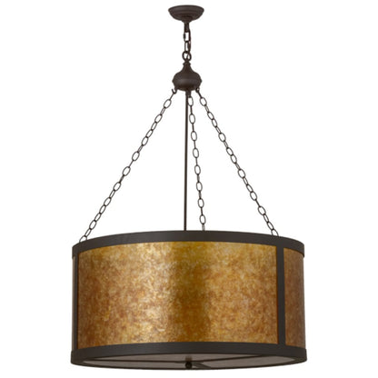 Meyda Tiffany Craftsman 4 Light 32" Wide Suspension Pendant