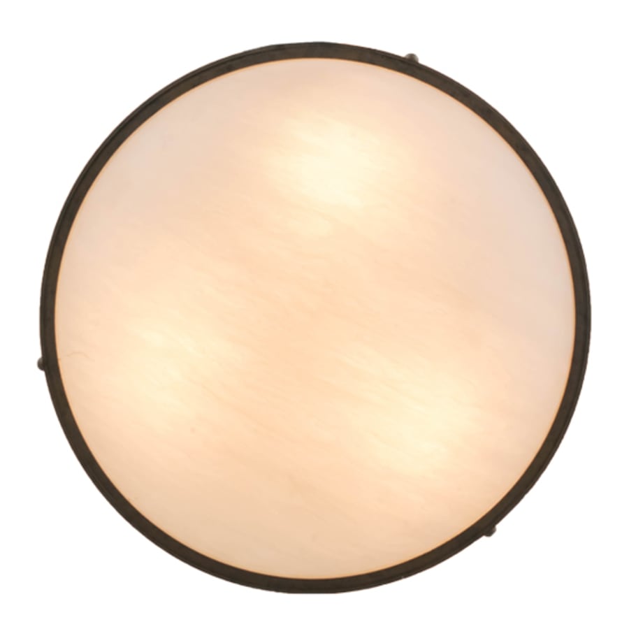 Meyda Tiffany Dionne 3 Light 30" Wide Semi-Flush Bowl Ceiling Fixture - Antiquity Finish