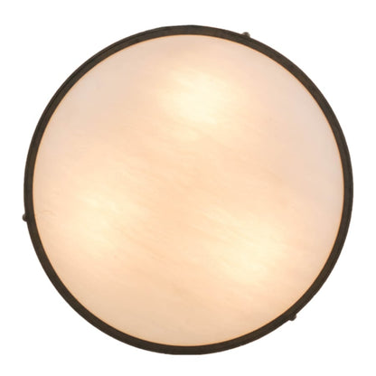Meyda Tiffany Dionne 3 Light 30" Wide Semi-Flush Bowl Ceiling Fixture - Antiquity Finish