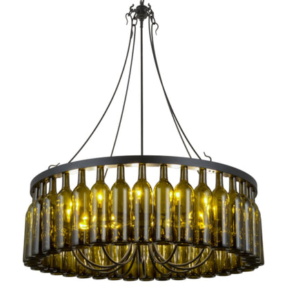 Meyda Tiffany Tuscan Vineyard 12 Light 38" Wide Ring Chandelier