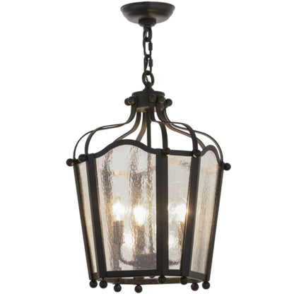 Meyda Tiffany Citadel 4 Light 17" Wide Taper Candle Pendant