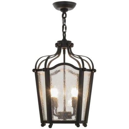 Meyda Tiffany Citadel 4 Light 17" Wide Taper Candle Pendant