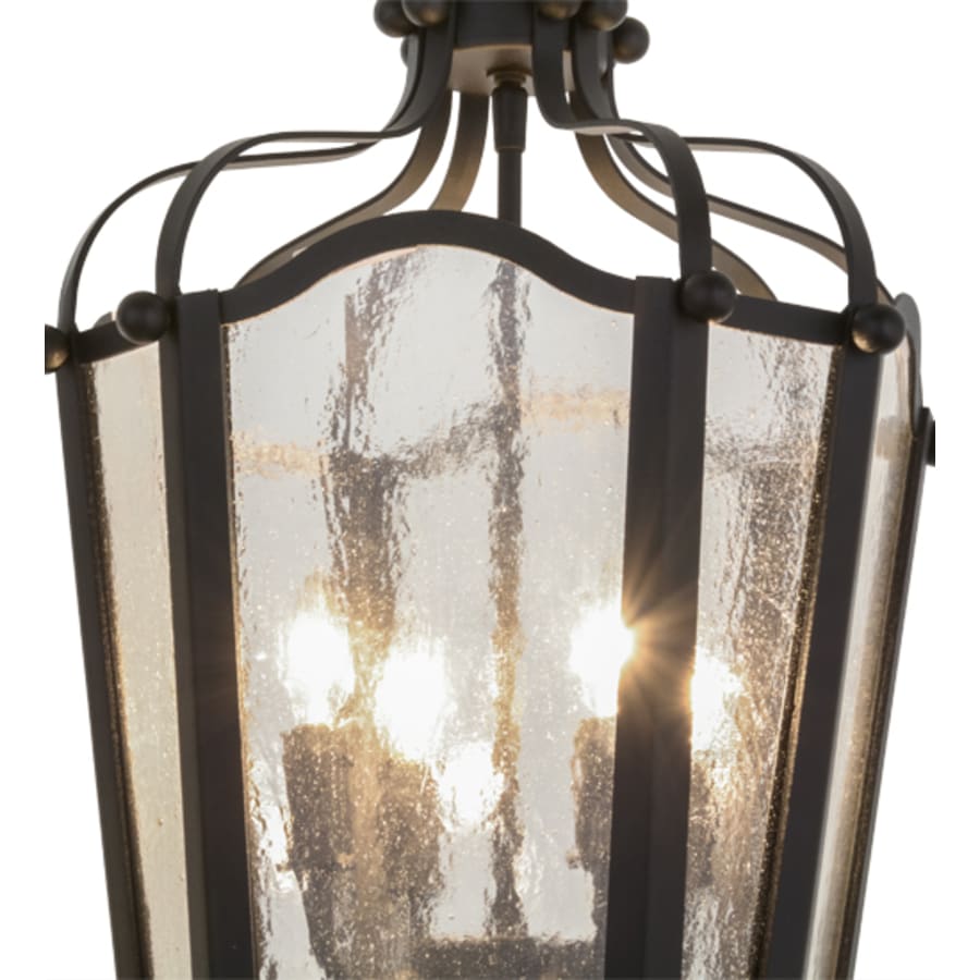 Meyda Tiffany Citadel 4 Light 17" Wide Taper Candle Pendant