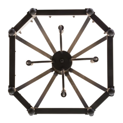 Meyda Tiffany Citadel 29" Wide Taper Candle Pendant