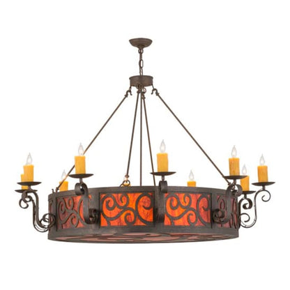 Meyda Tiffany Delano 40 Light 56" Wide Taper Candle Style Chandelier