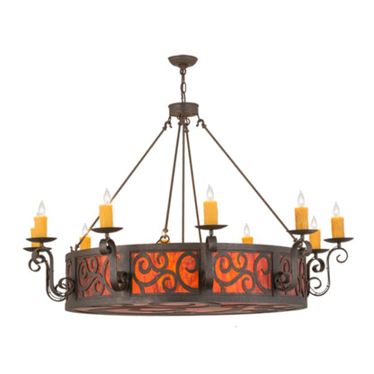 Meyda Tiffany Delano 40 Light 56" Wide Taper Candle Style Chandelier