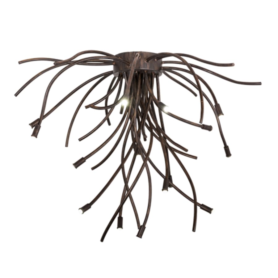 Meyda Tiffany Samara 15 Light 40" Wide Semi-Flush Ceiling Fixture
