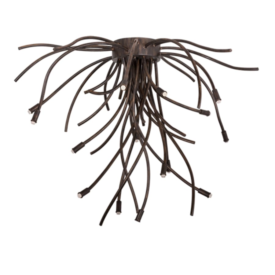 Meyda Tiffany Samara 15 Light 40" Wide Semi-Flush Ceiling Fixture