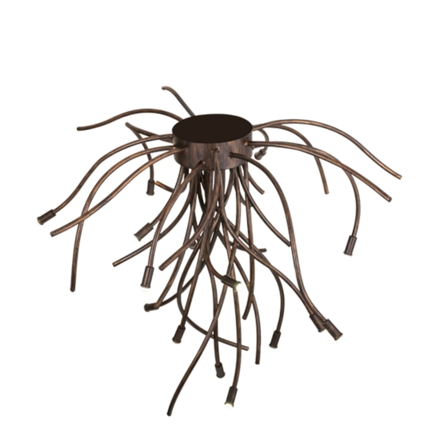 Meyda Tiffany Samara 15 Light 40" Wide Semi-Flush Ceiling Fixture
