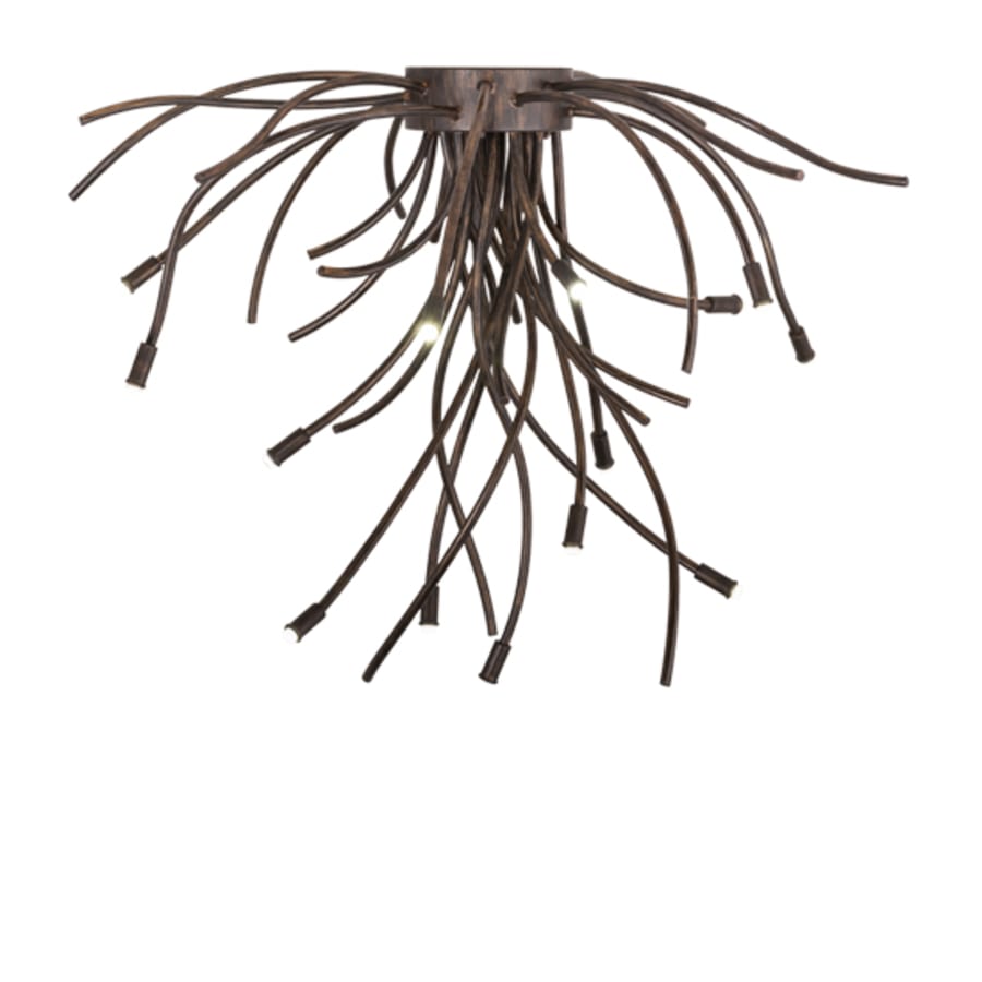 Meyda Tiffany Samara 15 Light 40" Wide Semi-Flush Ceiling Fixture