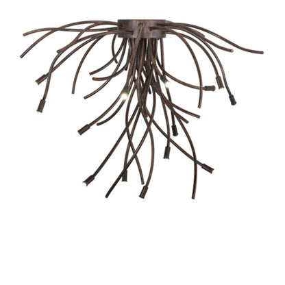 Meyda Tiffany Samara 15 Light 40" Wide Semi-Flush Ceiling Fixture