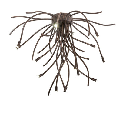 Meyda Tiffany Samara 15 Light 40" Wide Semi-Flush Ceiling Fixture