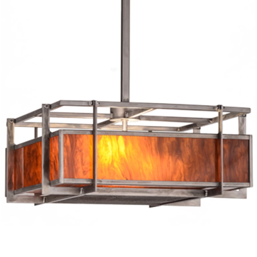 Meyda Tiffany Boulder Creek 2 Light 28" Wide Pendant
