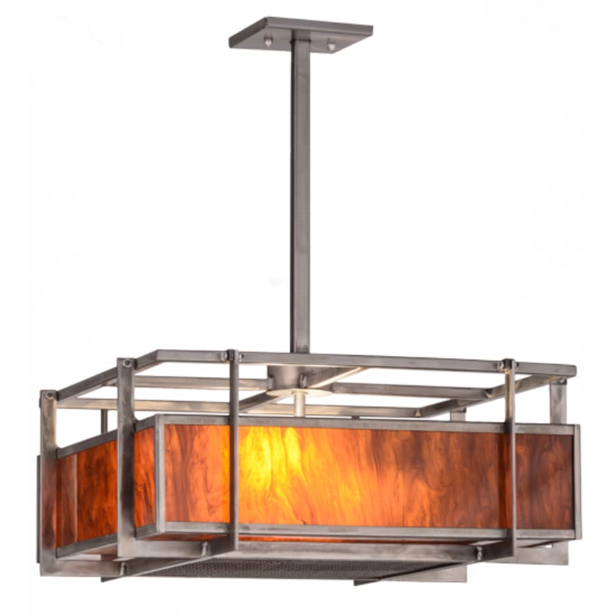 Meyda Tiffany Boulder Creek 2 Light 28" Wide Pendant
