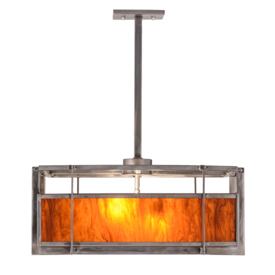 Meyda Tiffany Boulder Creek 2 Light 28" Wide Pendant