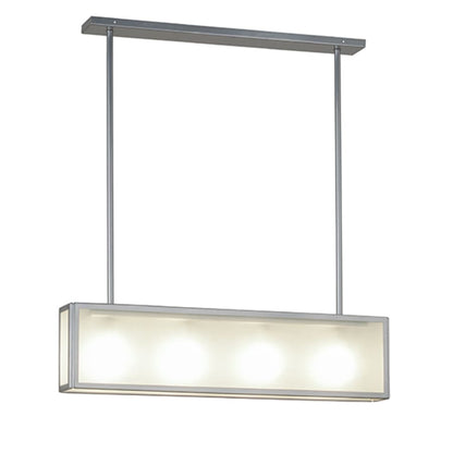 Meyda Tiffany Affinity 4 Light 40" Wide Linear Pendant