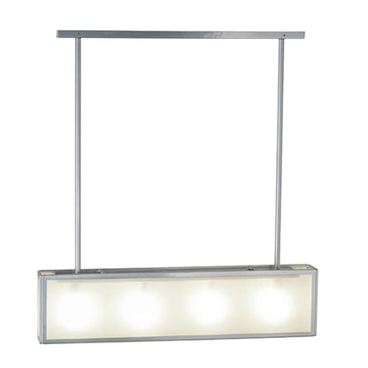 Meyda Tiffany Affinity 4 Light 40" Wide Linear Pendant